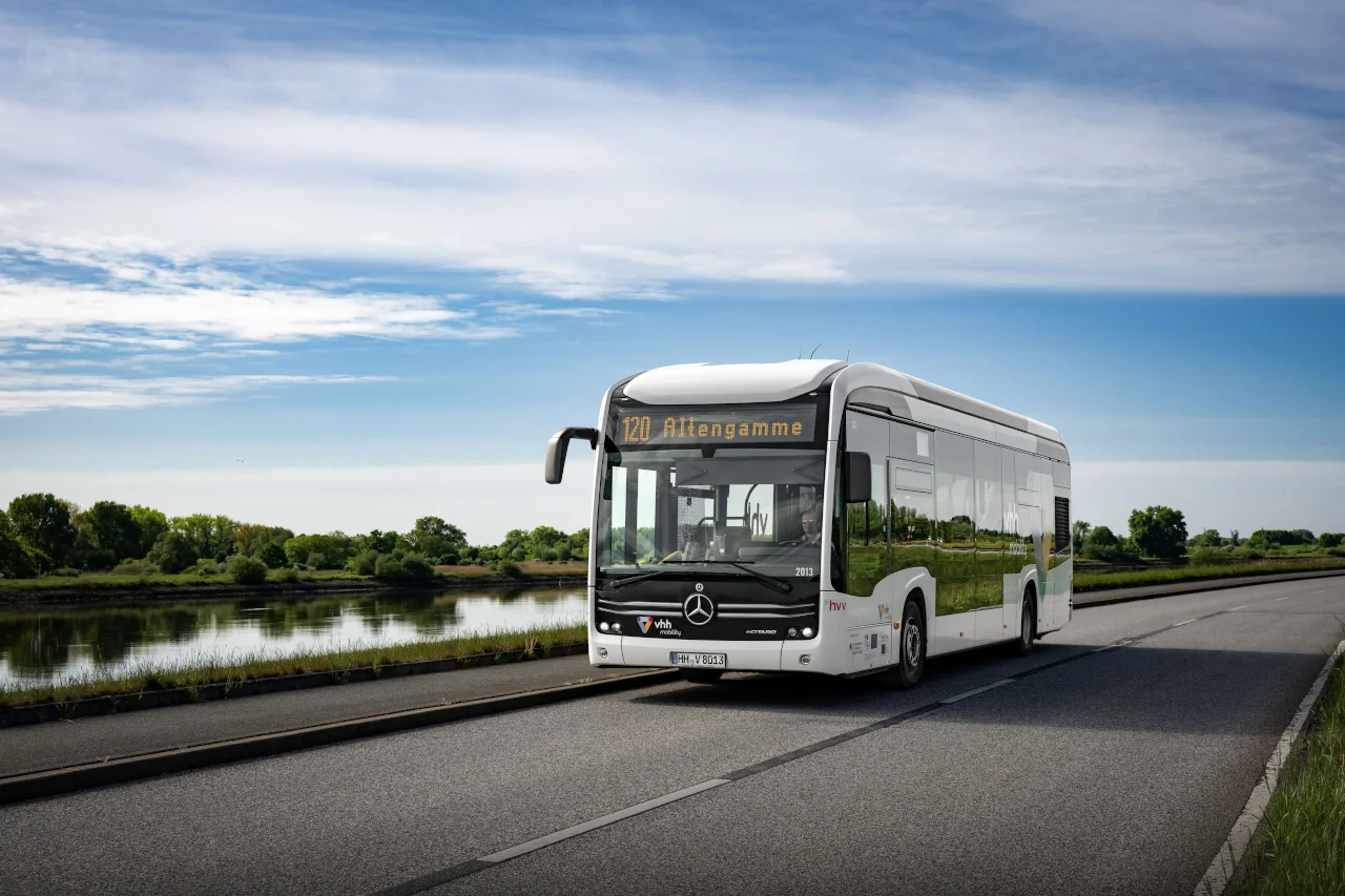 Bild der Elexity eCitaro Flotte